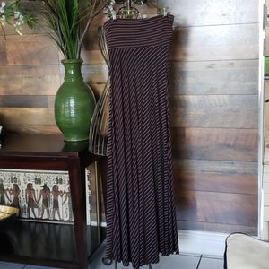 Brown long dress Small